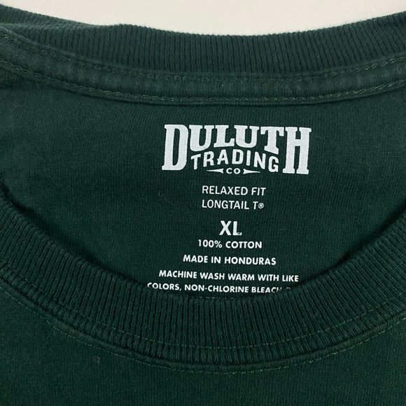 Duluth Trading Co I Work With A Bunch Of Tools T Shirt Men's XL Relaxed Longtail - Picture 3 of 6